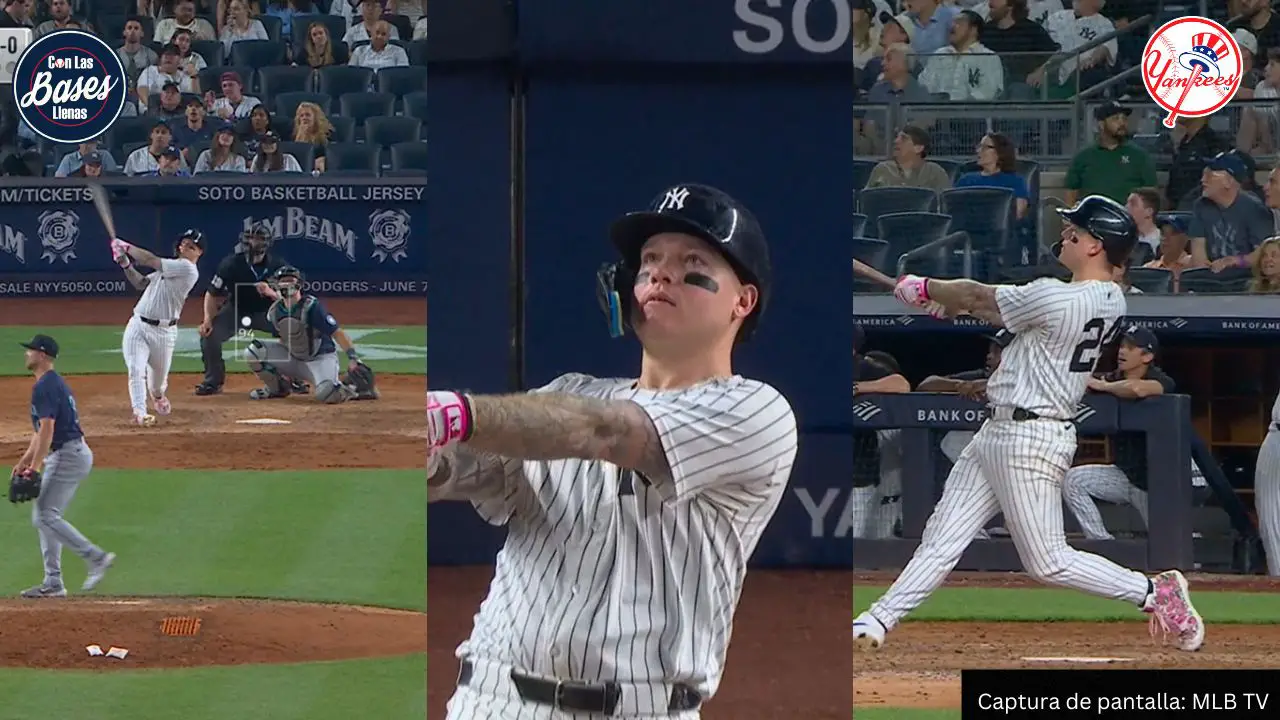 Yankees: Alex Verdugo conecta enorme HR vs Seattle (VIDEO)