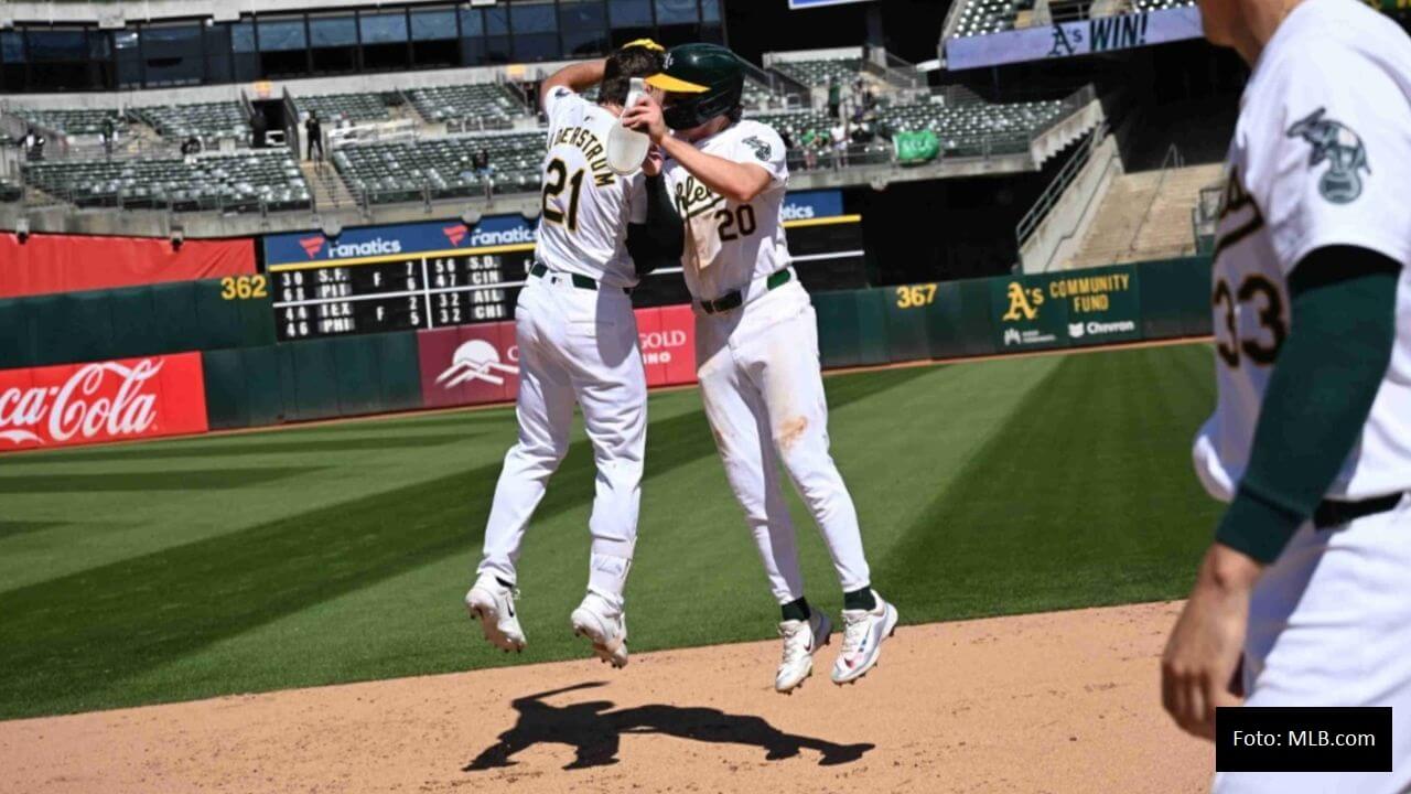 Atléticos de Oakland dejó en el terreno a los Rockies