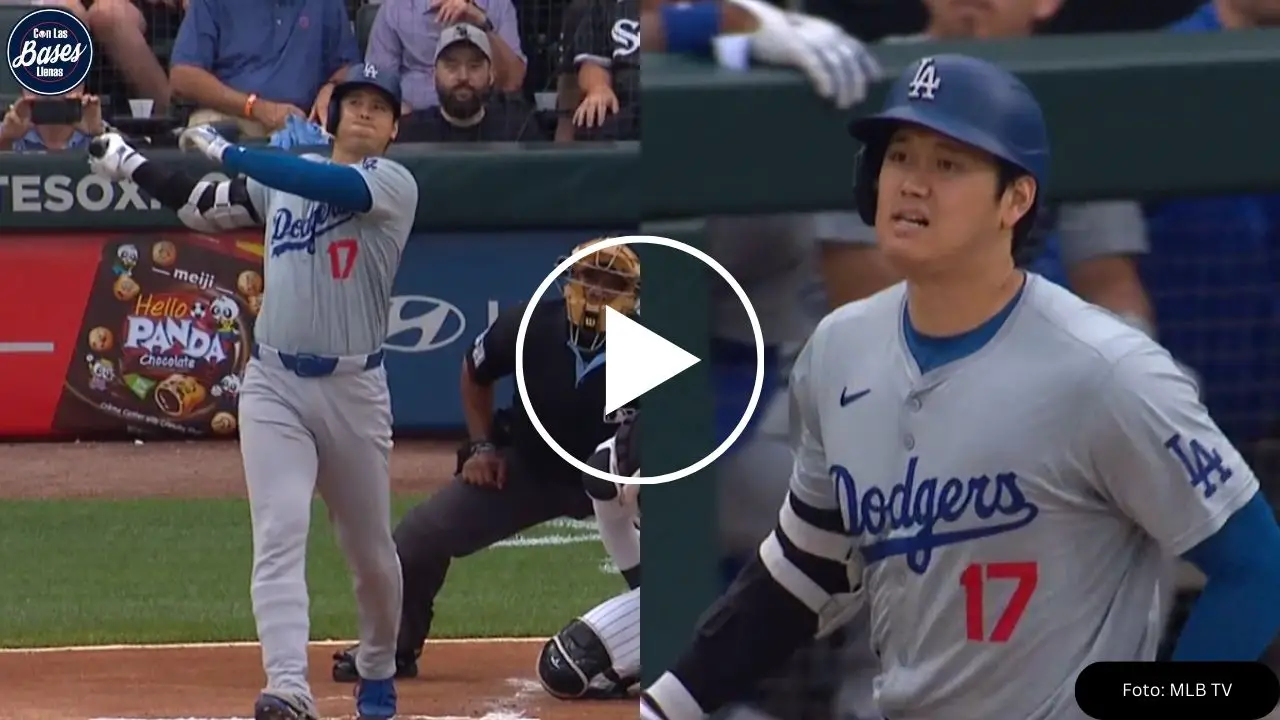 Shohei Ohtani hace historia con leadoff con HR vs White Sox con Dodgers