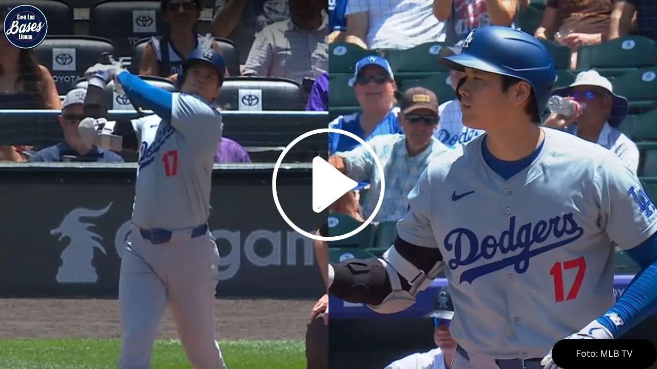 Shohei Ohtani pega su primer leadoff HR con Dodgers en MLB