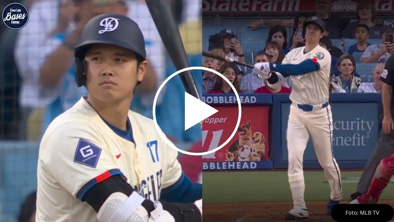 Shohei Ohtani protagoniza enorme rally con los Dodgers de Los Ángeles