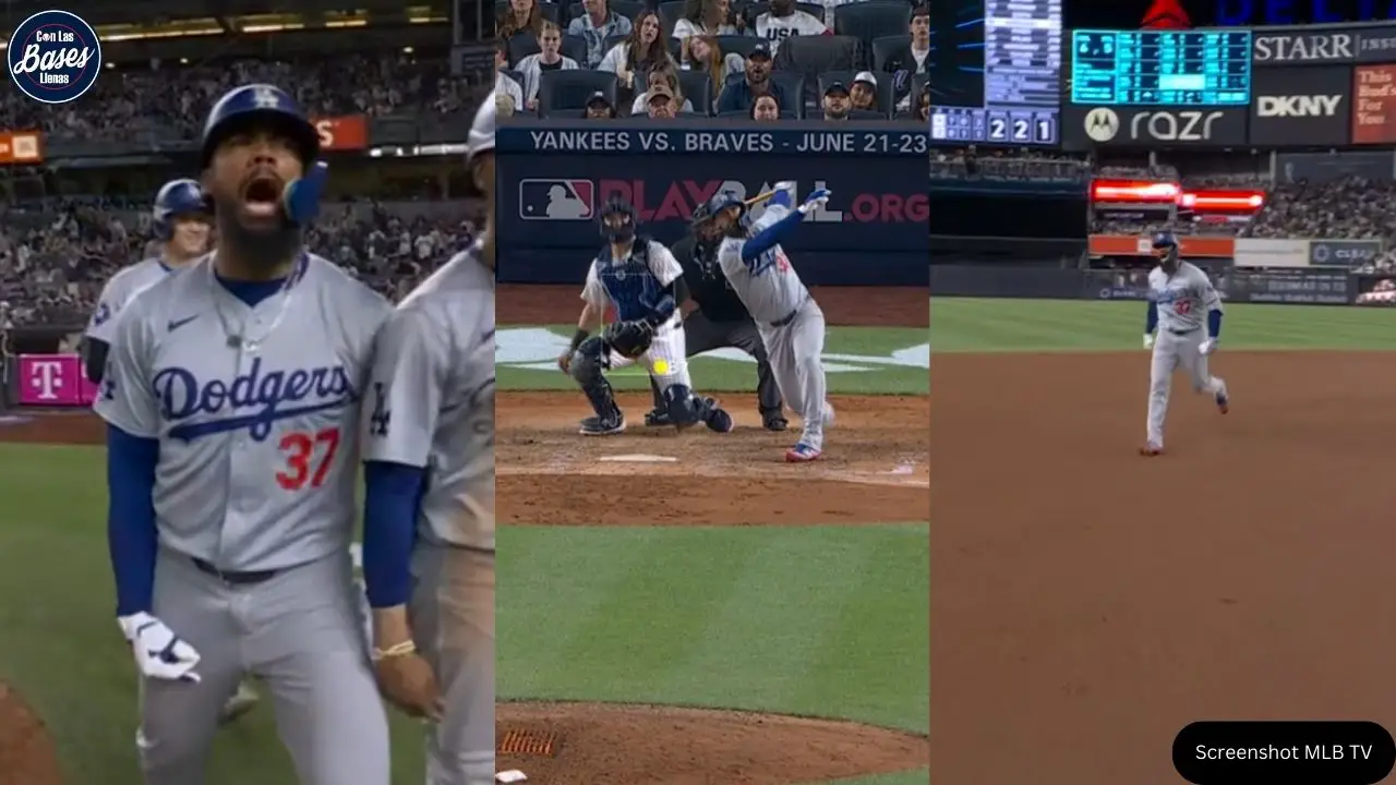 Teoscar Hernánez pega Grand Slam ante Yankees con Dodgers
