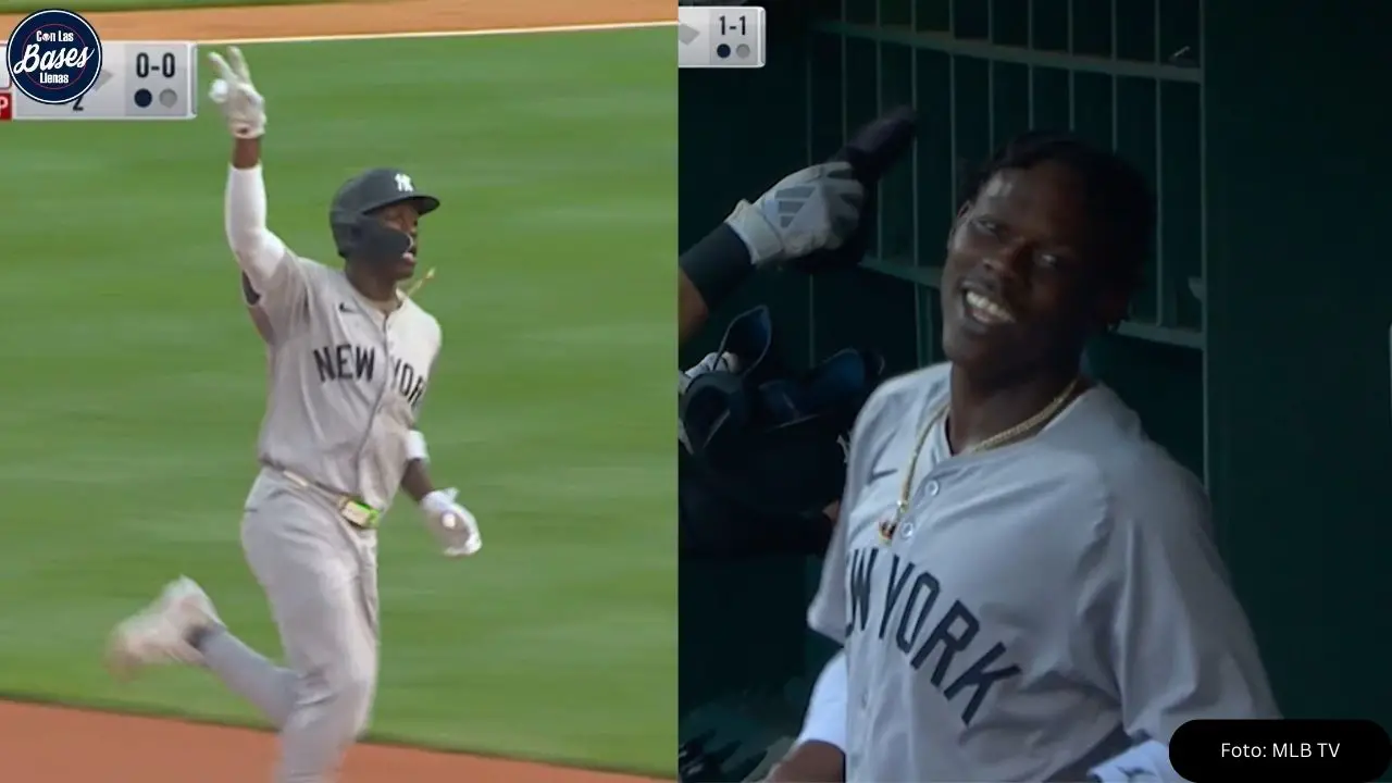 Home Run de Jazz Chisholm con los Yankees de Nueva York