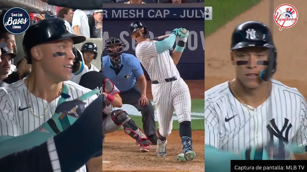 Ver Vídeo: Aaron Judge llega a 32 HR´s de Yankees en 2024