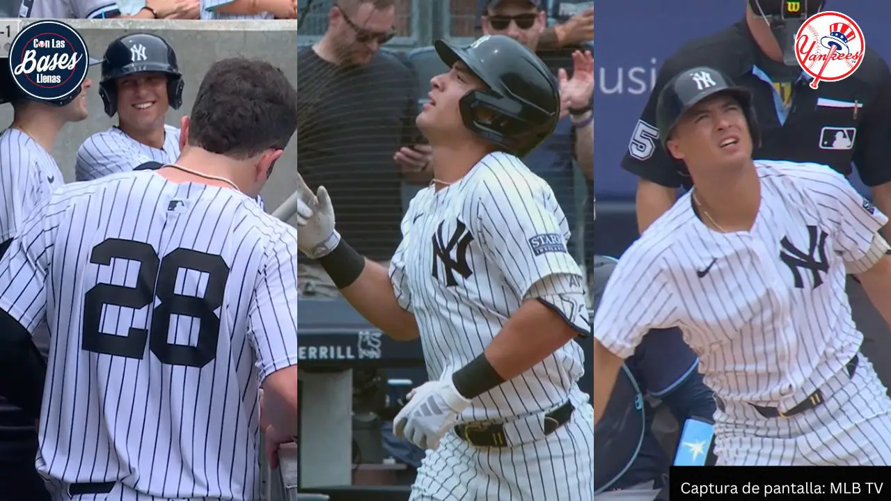 Yankees: Back to back de Wells y Anthony Volpe (VIDEO)