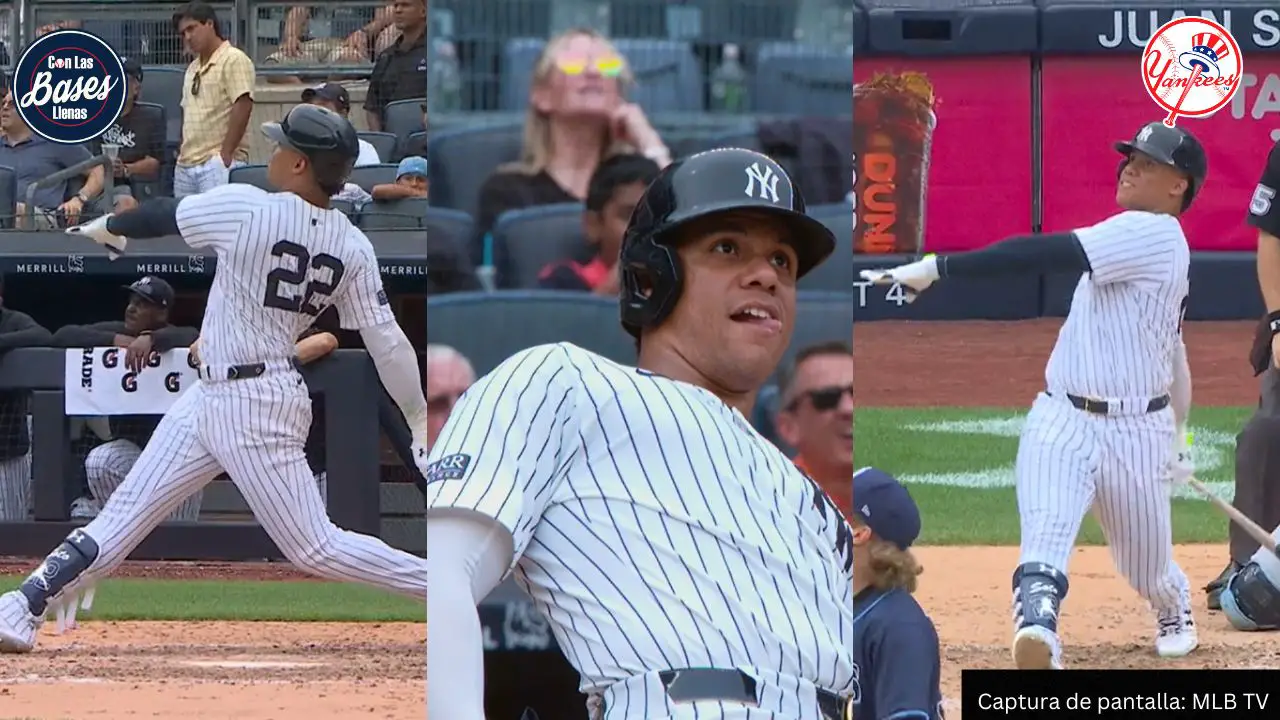 Yankees: Juan Soto pega 2 enormes HR´s vs Rays (VIDEO)