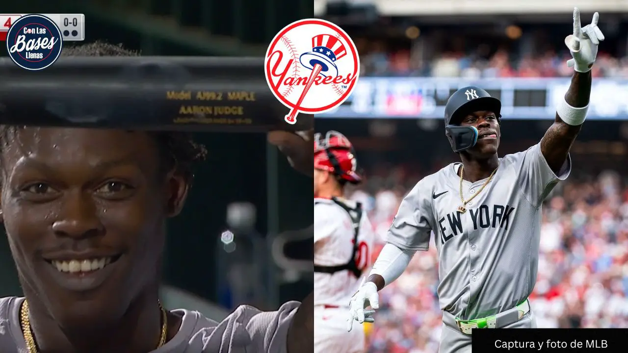 Jazz Chisholm Jr conectó HR con bat de Aaron Judge (VIDEO)