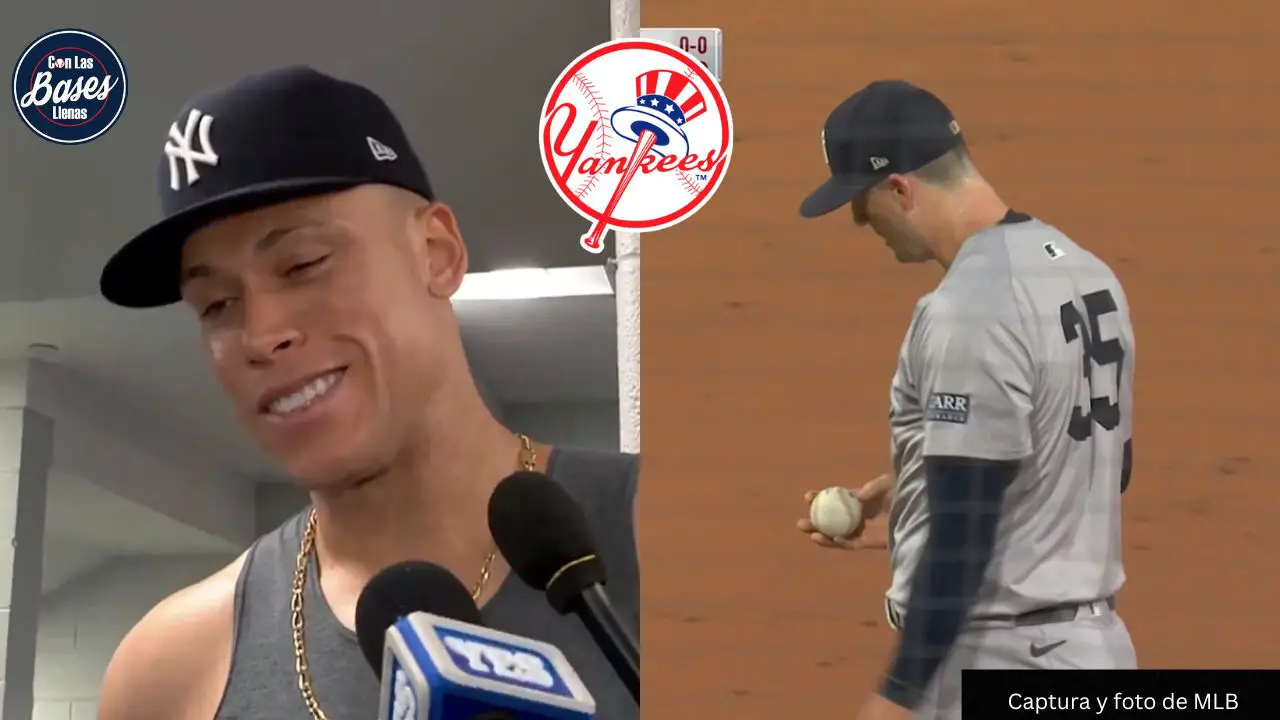 Reacción del capitán de los Yankees, Aaron Juge, sobre Clay Holmes