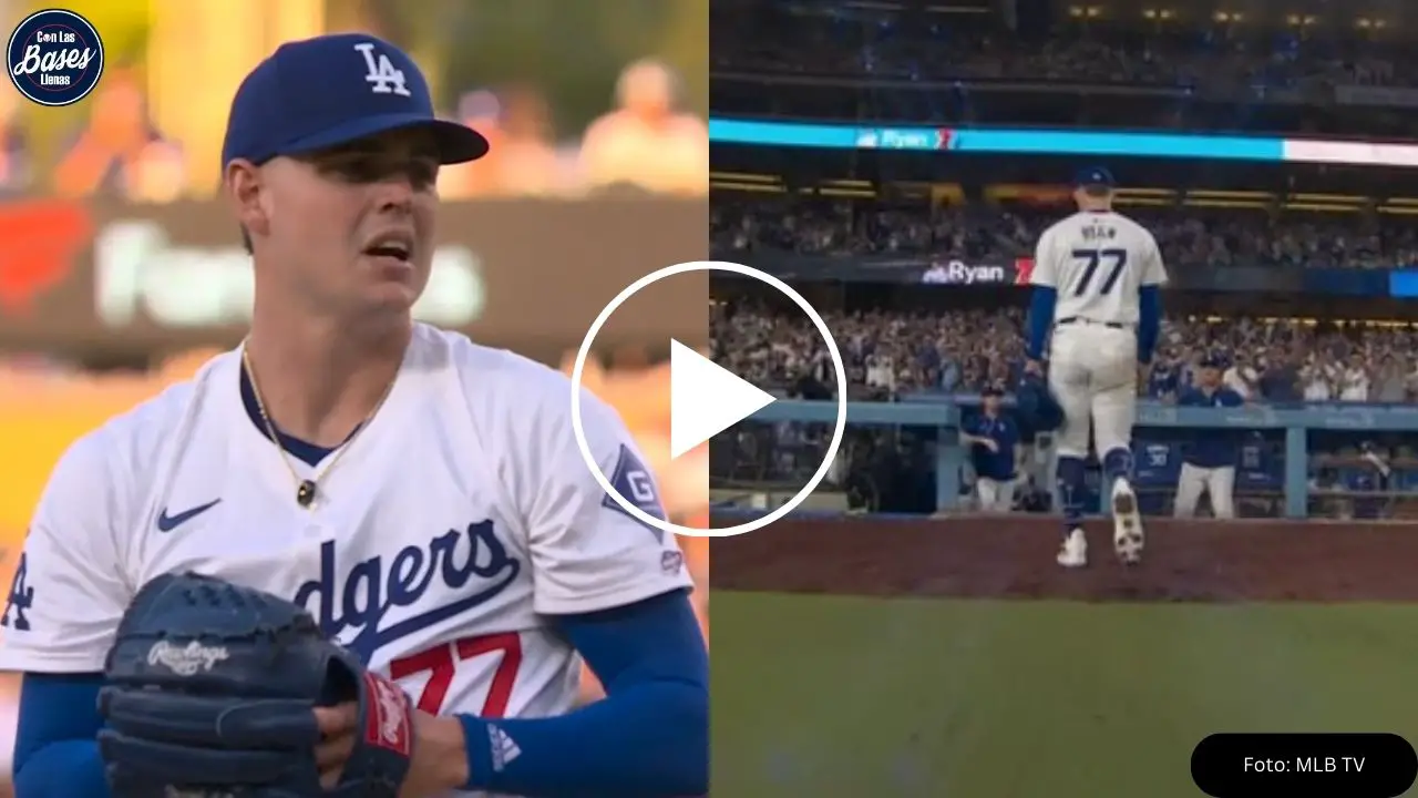 Dodgers: Prospecto River Ryan recibe gran ovación en su debut en MLB (VIDEO)