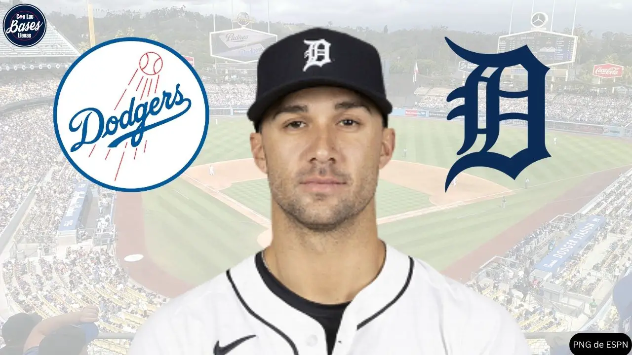 Dodgers arman importante cambio por pitcher con Detroit Tigers