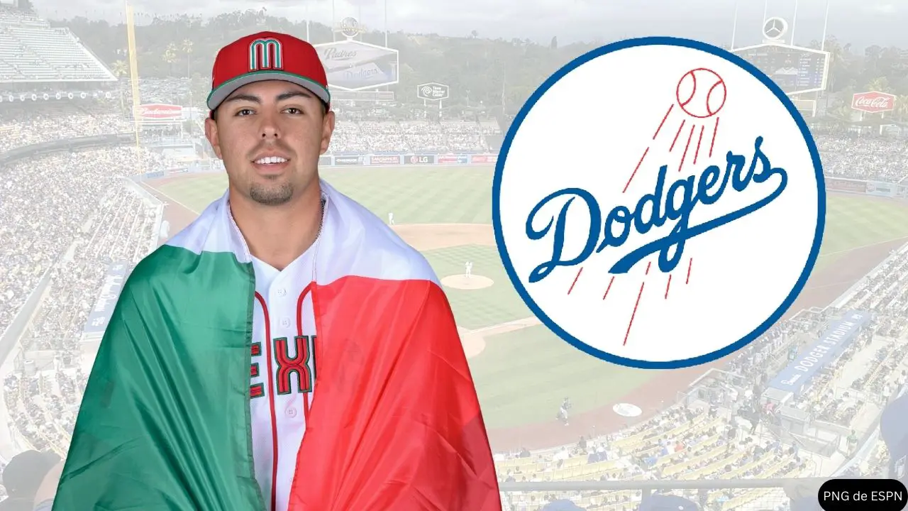Dodgers firman contrato con pelotero mexicano en MLB