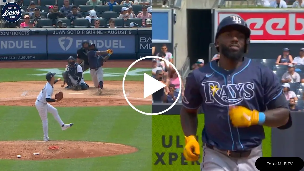 Randy Arozarena aumenta su valor y tiene juego multi-HR ante Yankees (VIDEO)