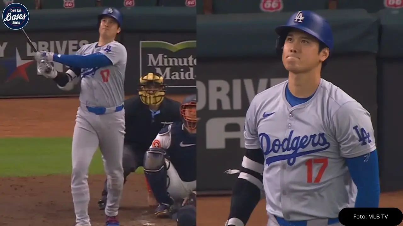 Dodgers: Shohei Ohtani pega HR a 443 pies ante Houston Astros (VIDEO)