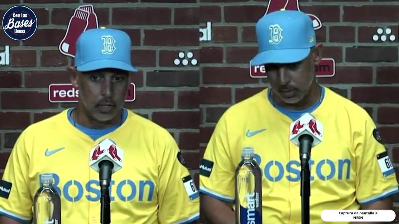 SIN ARREPENTIMIENTO: Alex Cora REACCIONA a caída vs ASTROS