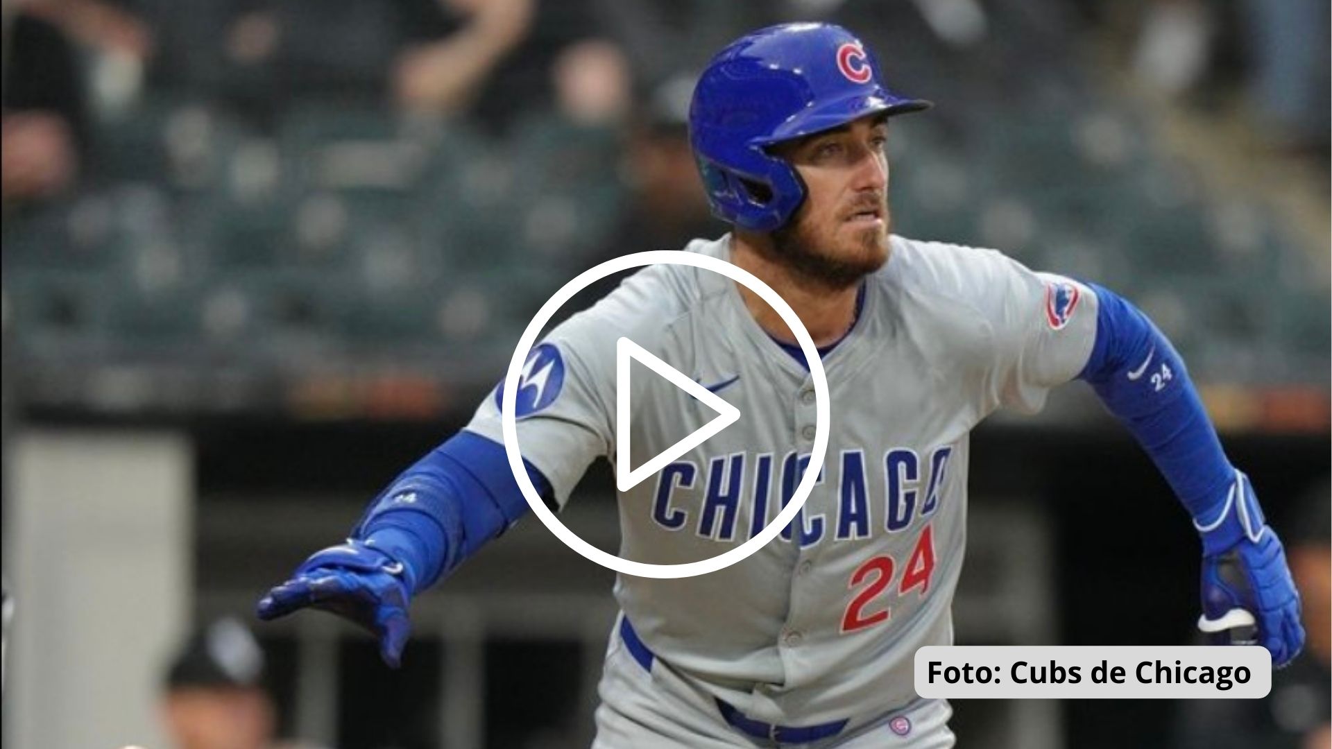 Isaac Paredes pega su primer home run con Cubs