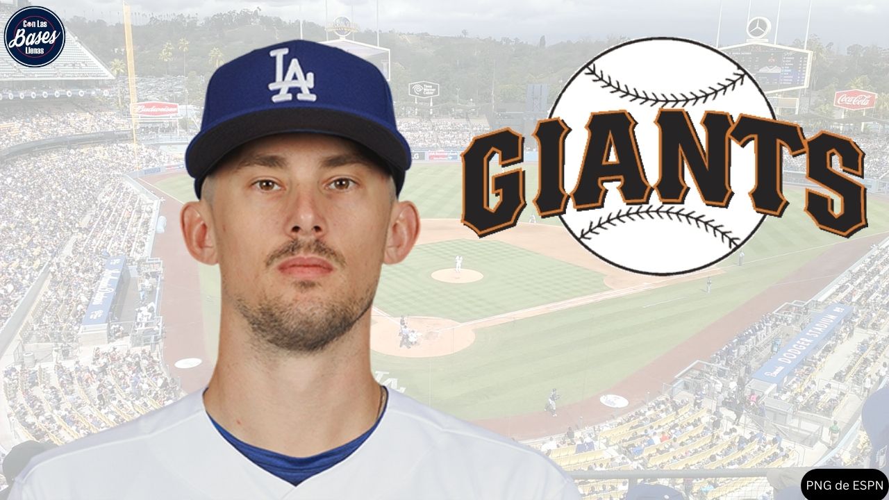 Giants firman contrato con pelotero que fue dejado en libertad por Dodgers