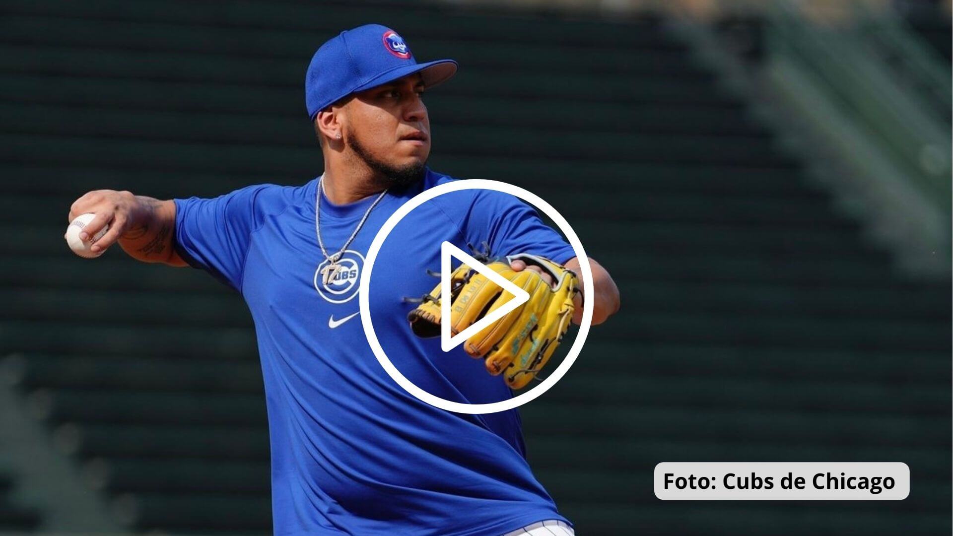 Isaac Paredes luce con el guante en Wrigley Field