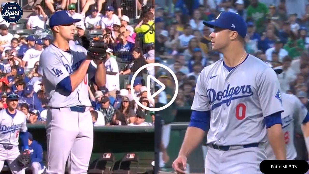 Jack Flaherty tiene impresionante debut con los Dodgers (VIDEO)