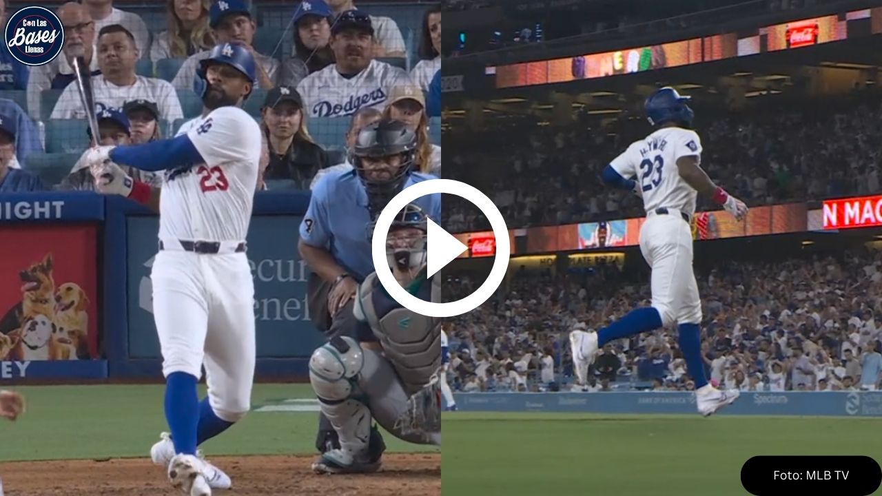 Dodgers: Jason Heyward se vistió de héroe como emergente con HR (VIDEO)