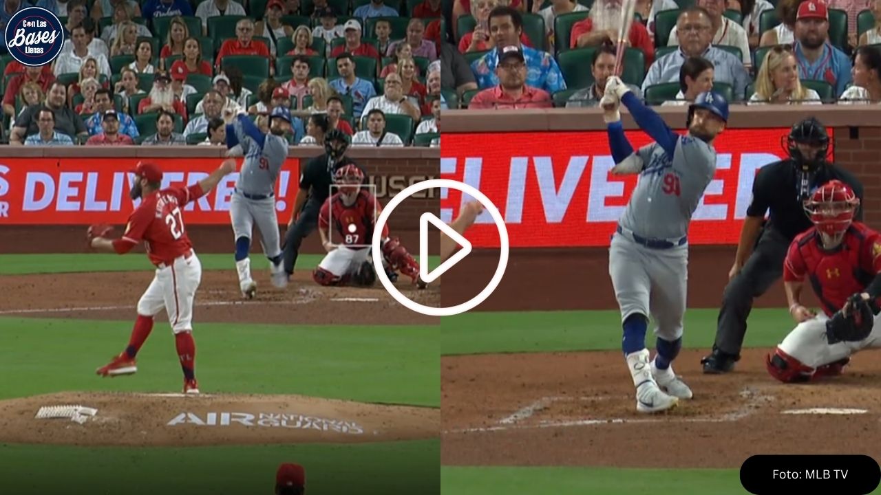 Kevin Kiermaier pega su primer HR con Dodgers (VIDEO)