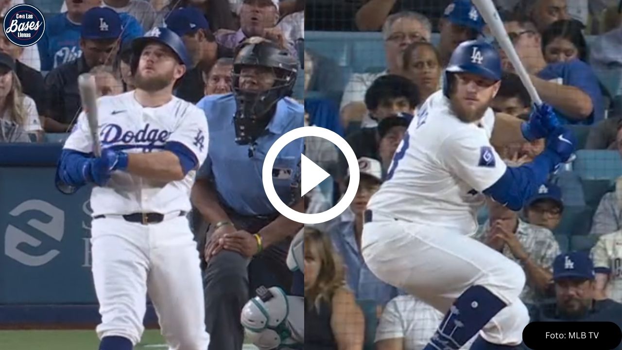 Dodgers: Max Muncy pega HR en días seguidos tras regreso a MLB (VIDEO)