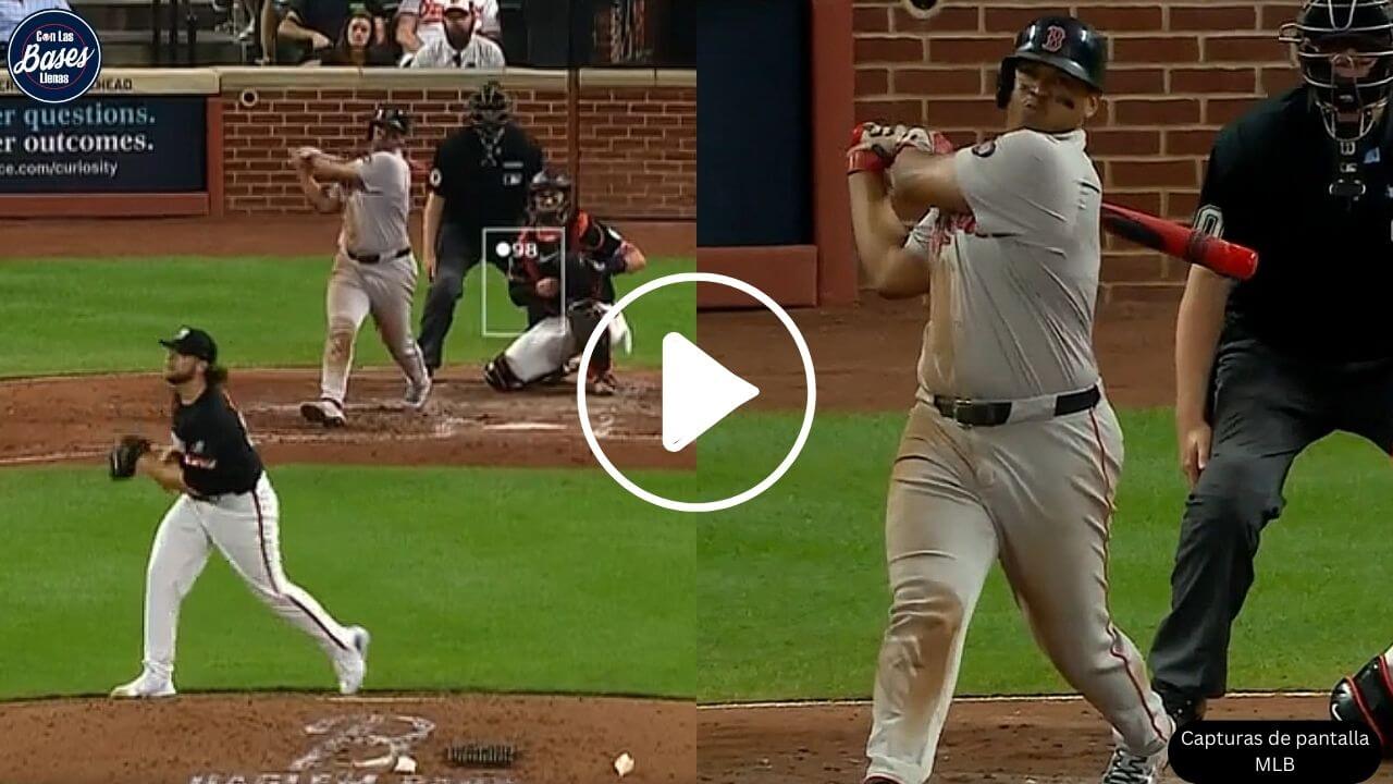 VER VIDEO: Rafael Devers ROMPE racha de Red Sox vs Orioles