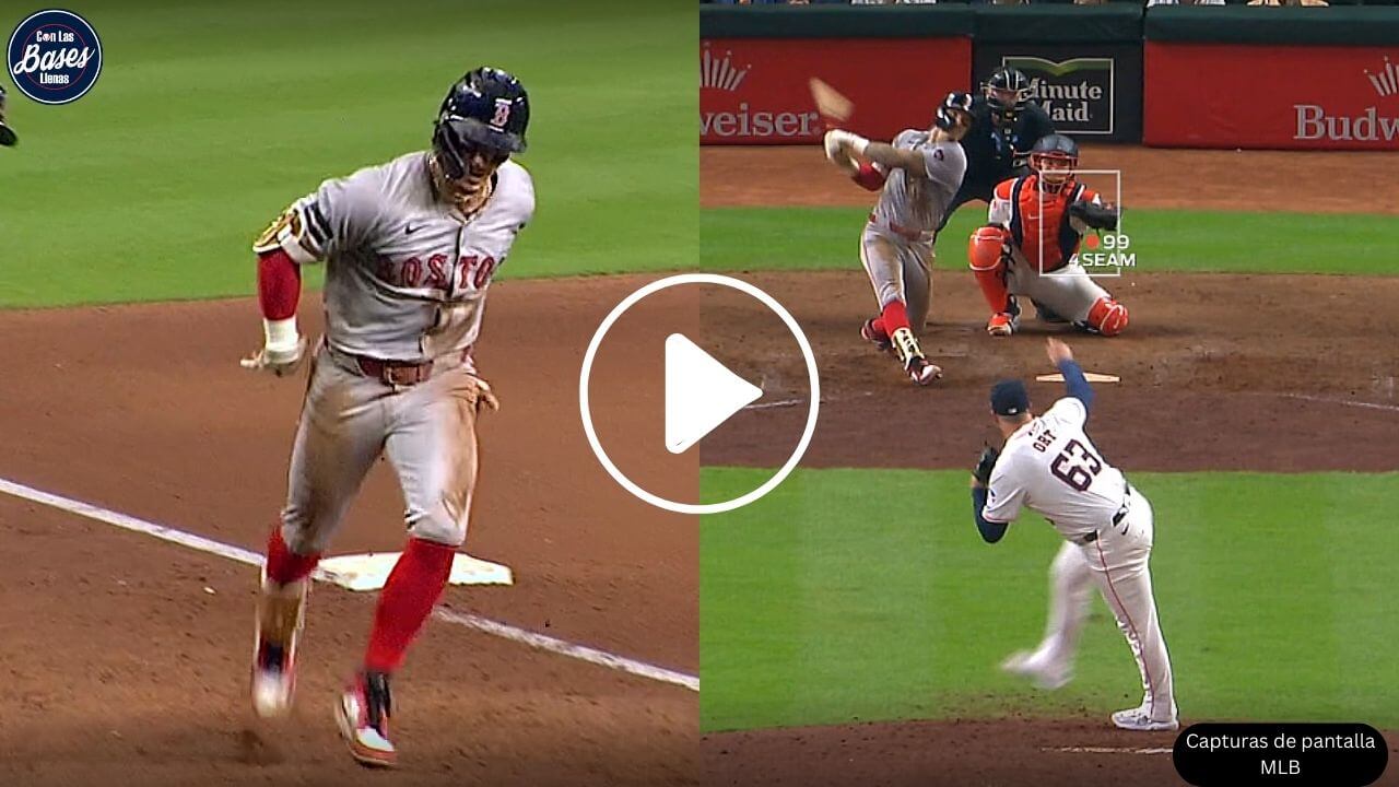 VER VIDEO: Red Sox corona noche de PODER MEXICANO vs Astros