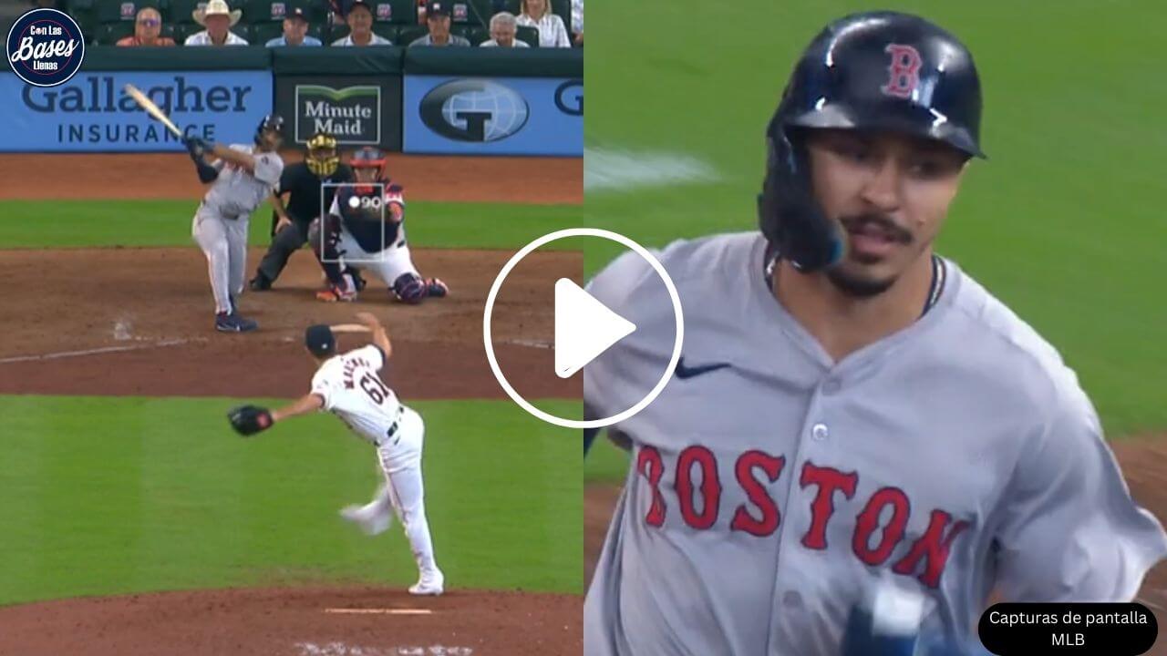 VER VIDEO: ¡RED SOX! Hamilton CON HR silencia a ASTROS