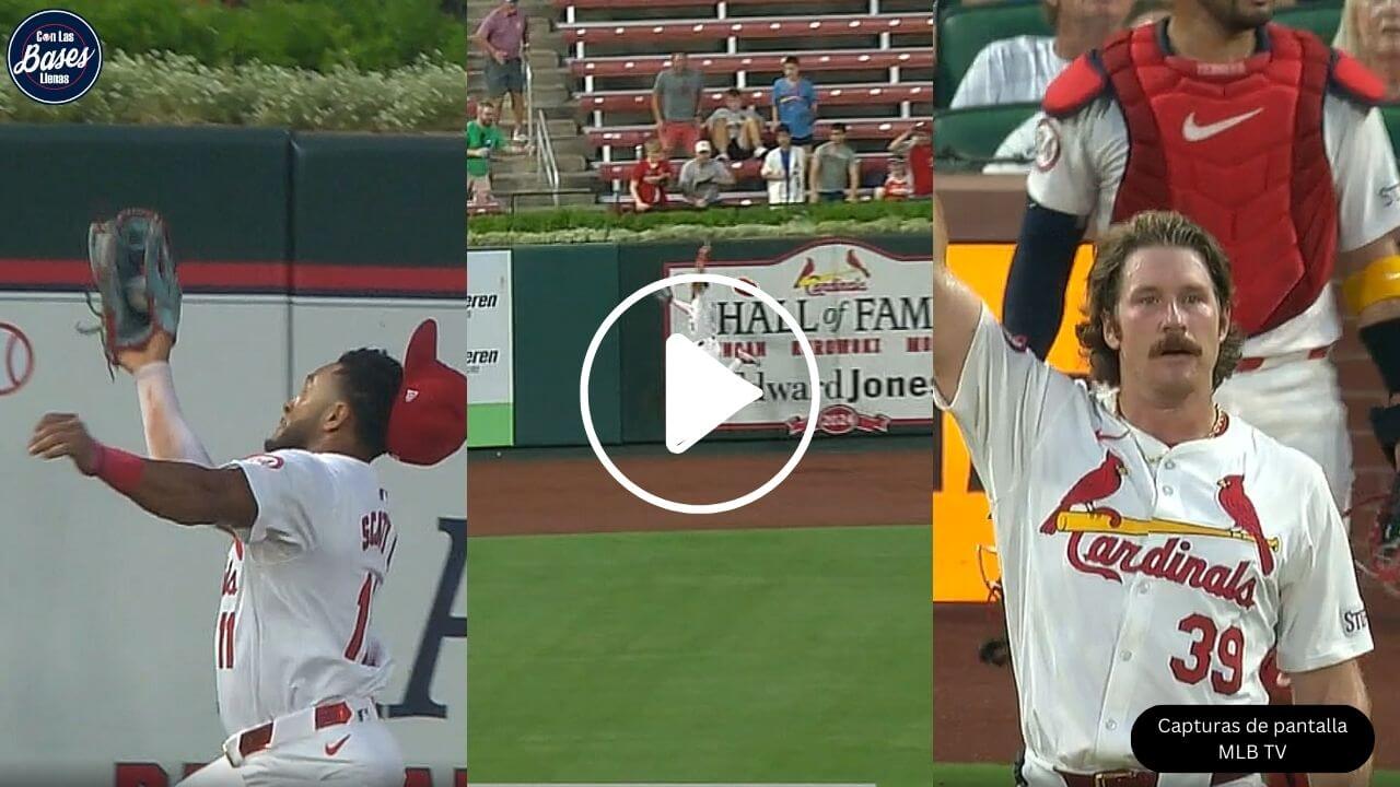 VER VIDEOS: Novato de Cardenales LUCE con ATRAPADA DEL DÍA