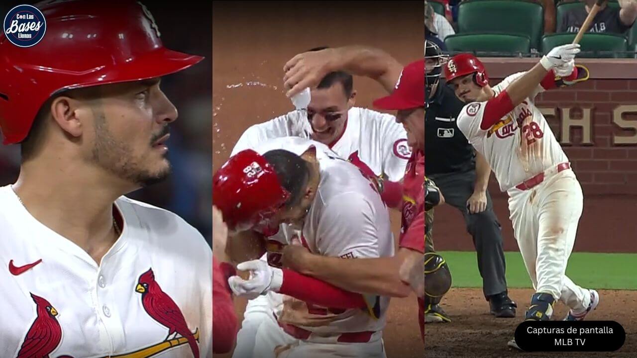 Nolan Arenado OTRA VEZ con WALKOFF y Cardenales VIVE (VIDEO)