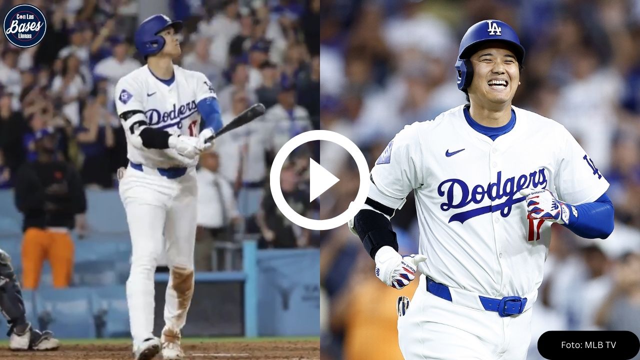 Shohei Ohtani hace algo nunca visto con Dodgers y en MLB (VIDEO)