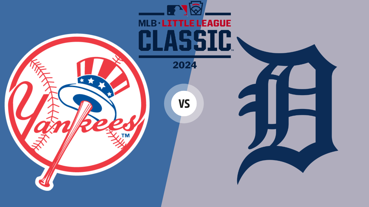 Yankees vs Detroit Tigers MLB Classic Little League