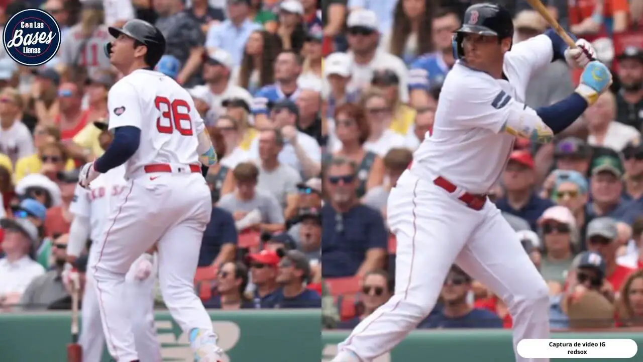 Triston Casas y COMO MANEJA su crisis con el bate en Red Sox