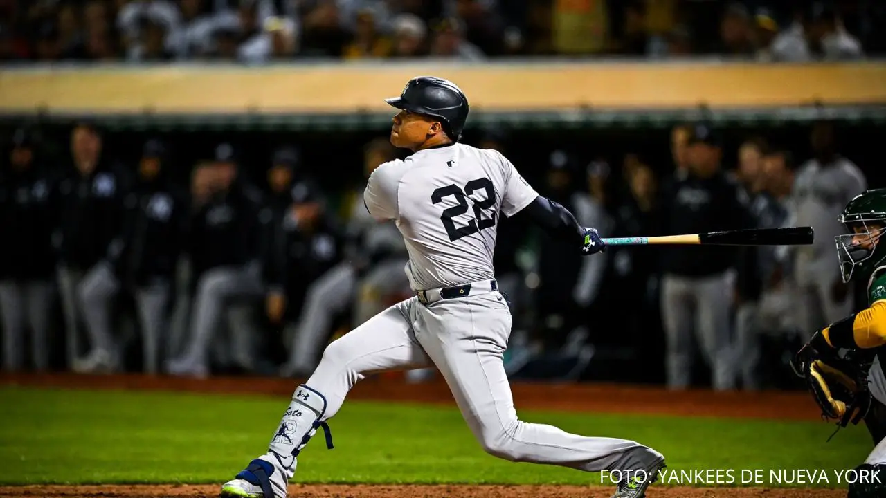 Yankees: Juan Soto sale de la banca y da batazo oportuno vs Oakland