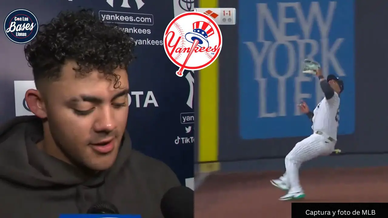 Yankees: Jasson Domínguez habla su mal fildeo vs Orioles