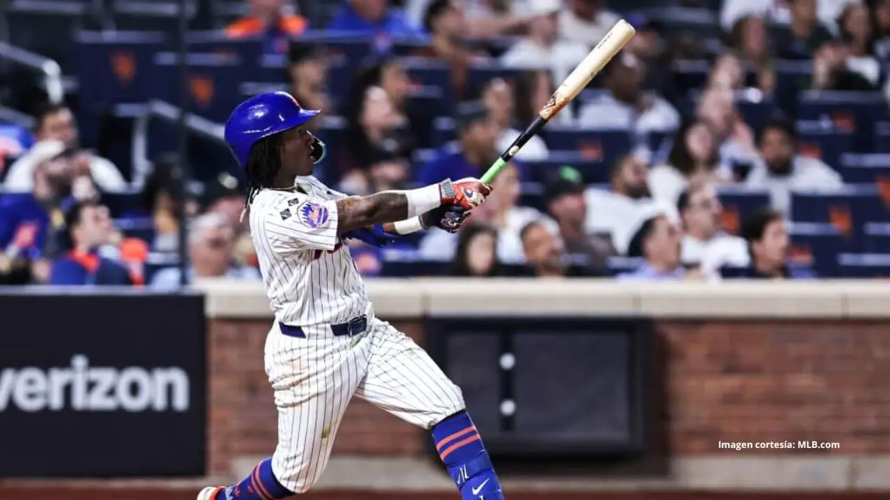 Luisangel Acuña implanta récord en los Mets