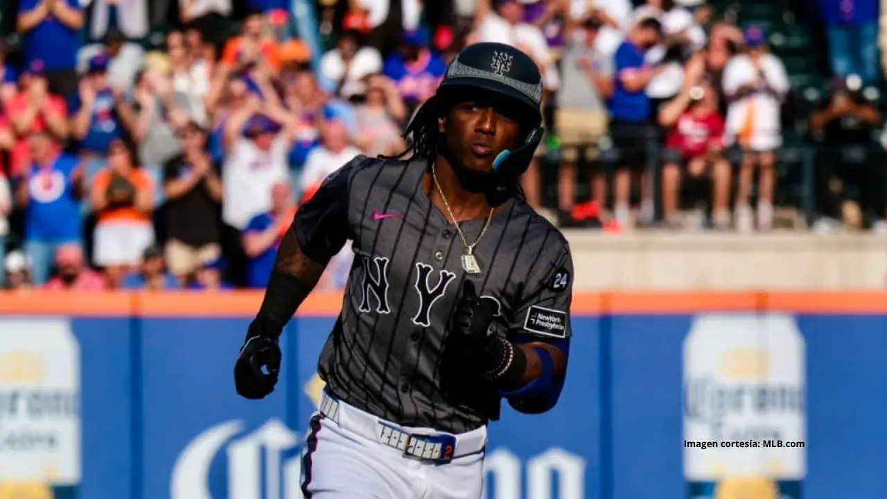 Luisangel Acuña da otro HR e ingresa a selecta lista de Mets