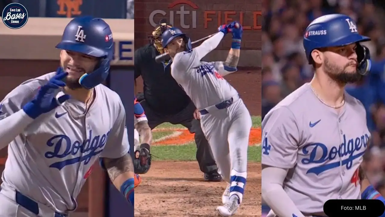 Dodgers: Andy Pages hace algo nunca visto con juego multi-HR en playoffs de MLB (VIDEO)