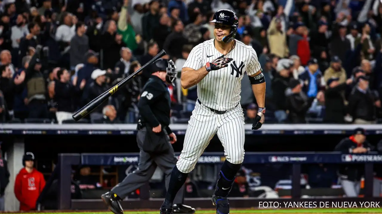 Yankees: Giancarlo Stanton da HR y sigue haciendo historia en playoffs