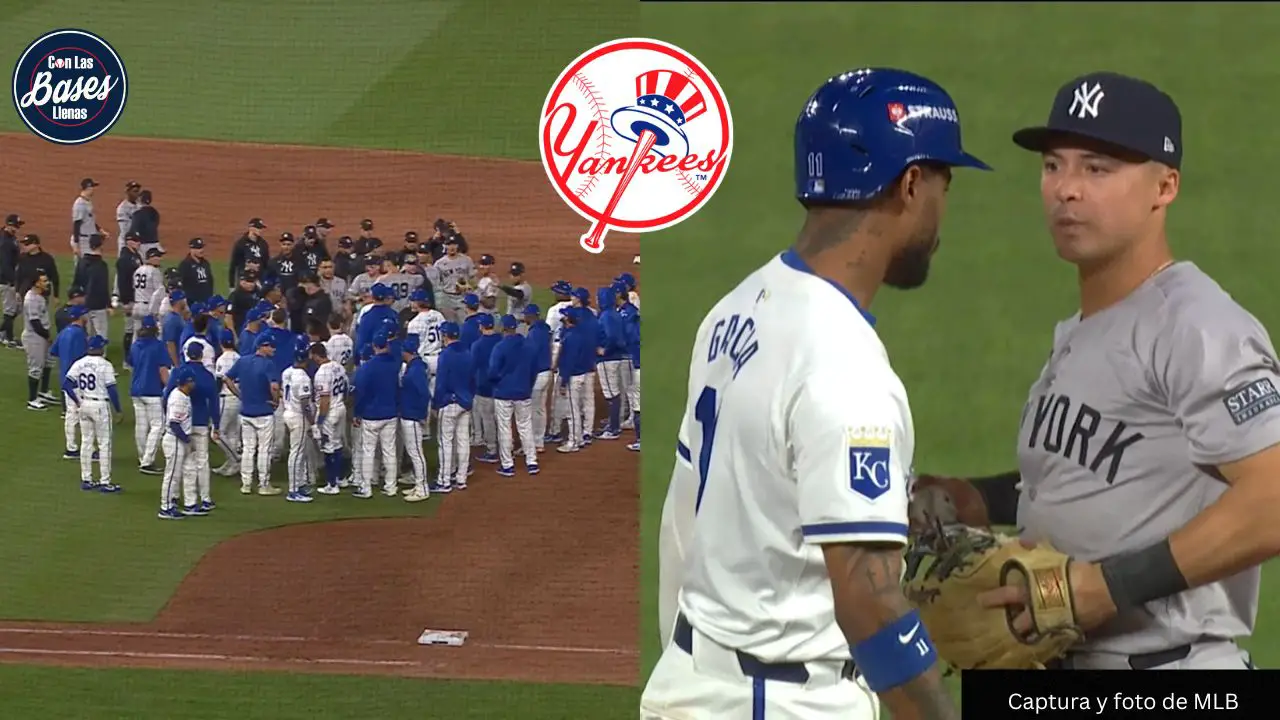 Yankees y Royals vacían bancas en Serie Divisional (VIDEO)