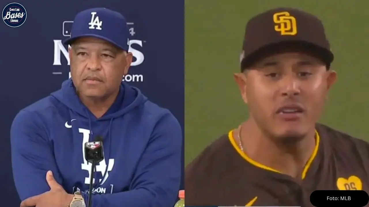 Dave Roberts revela que Manny Machado casi lo golpea en playoffs de MLB (VIDEO)