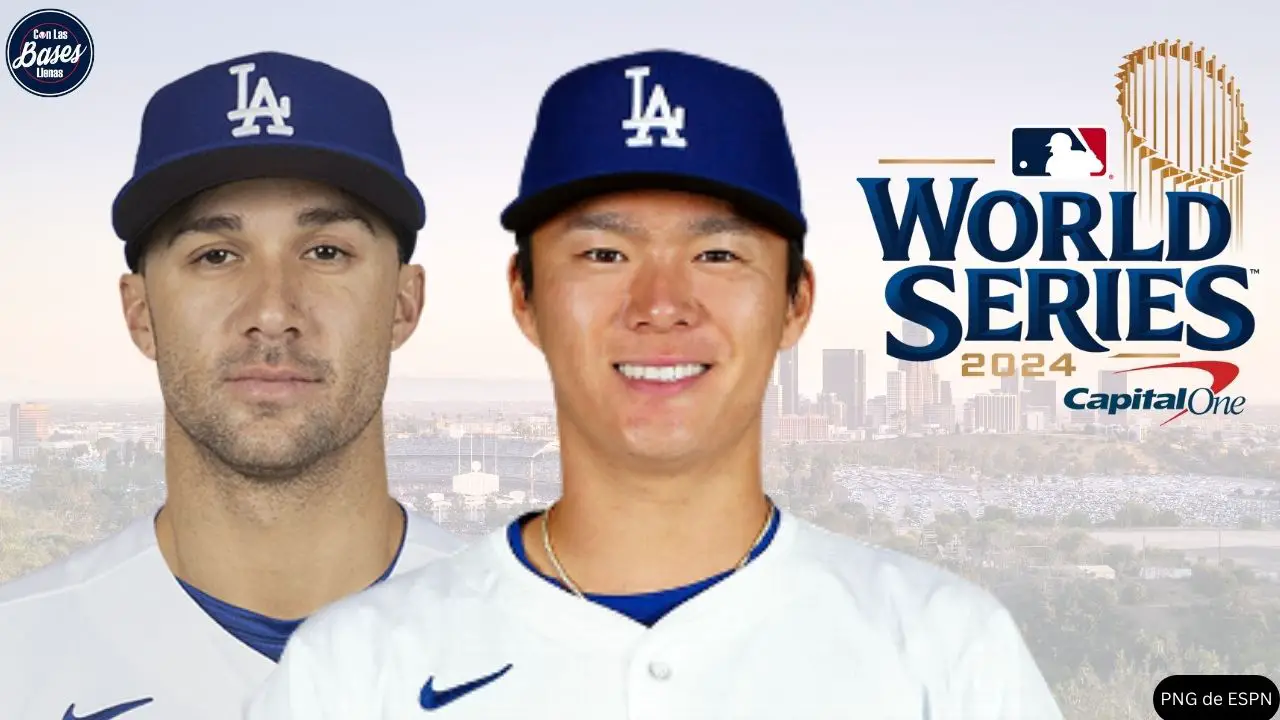 Dodgers revelan rotación de abridores para Serie Mundial 2024 de MLB