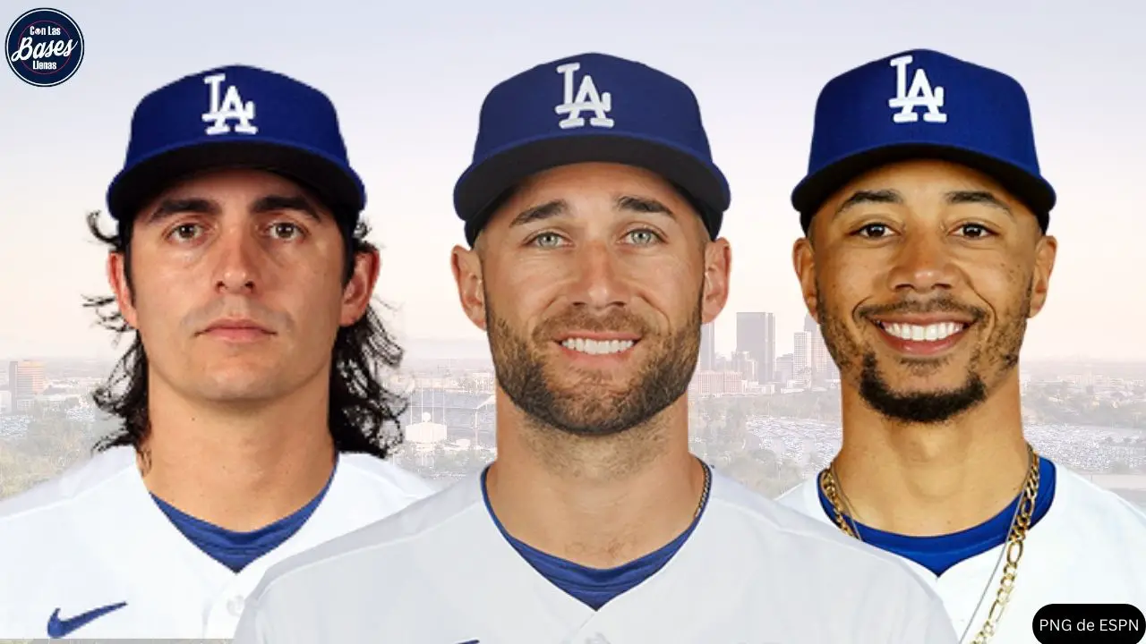 Dodgers revelan roster para la Serie de Campeonato 2024 de MLB