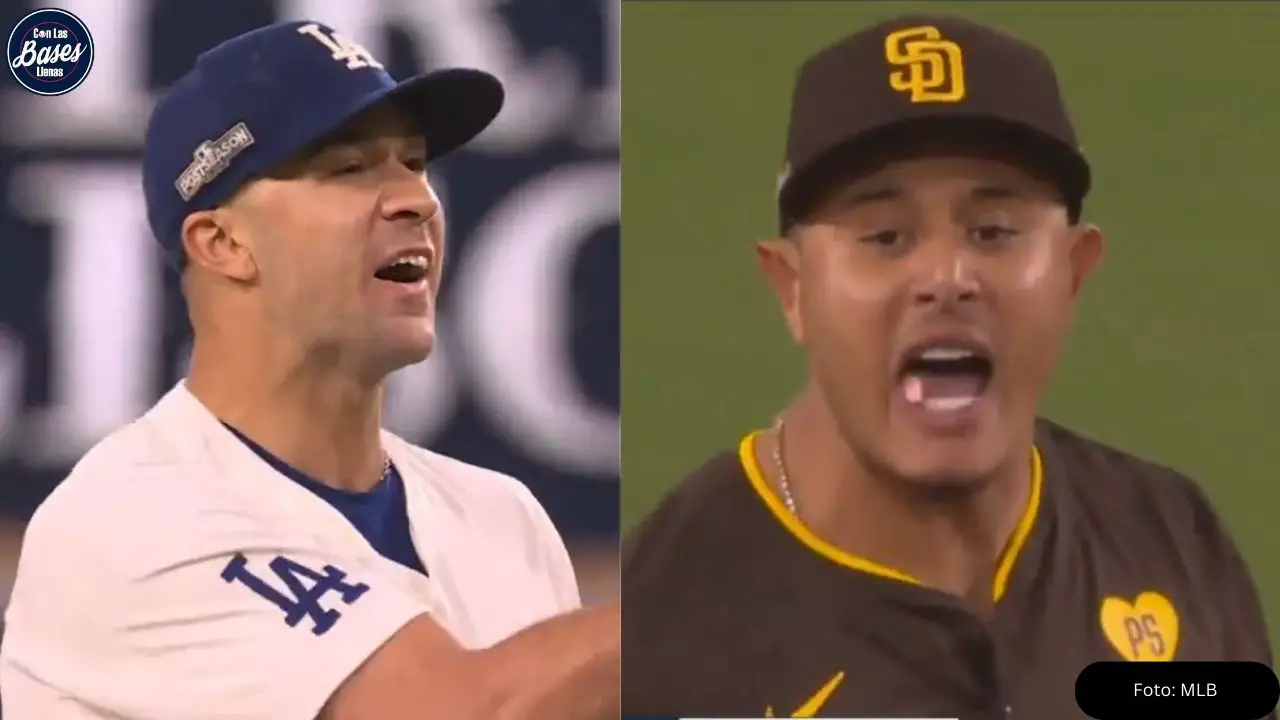 Jack Flaherty poncha y se pone a discutir con Manny Machado (VIDEO)