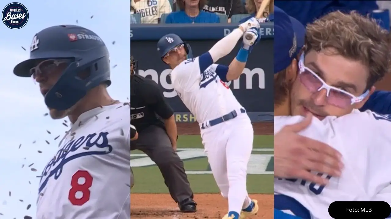 Dodgers: Kiké Hernández entra a histórico top en playoffs con HR (VIDEO)