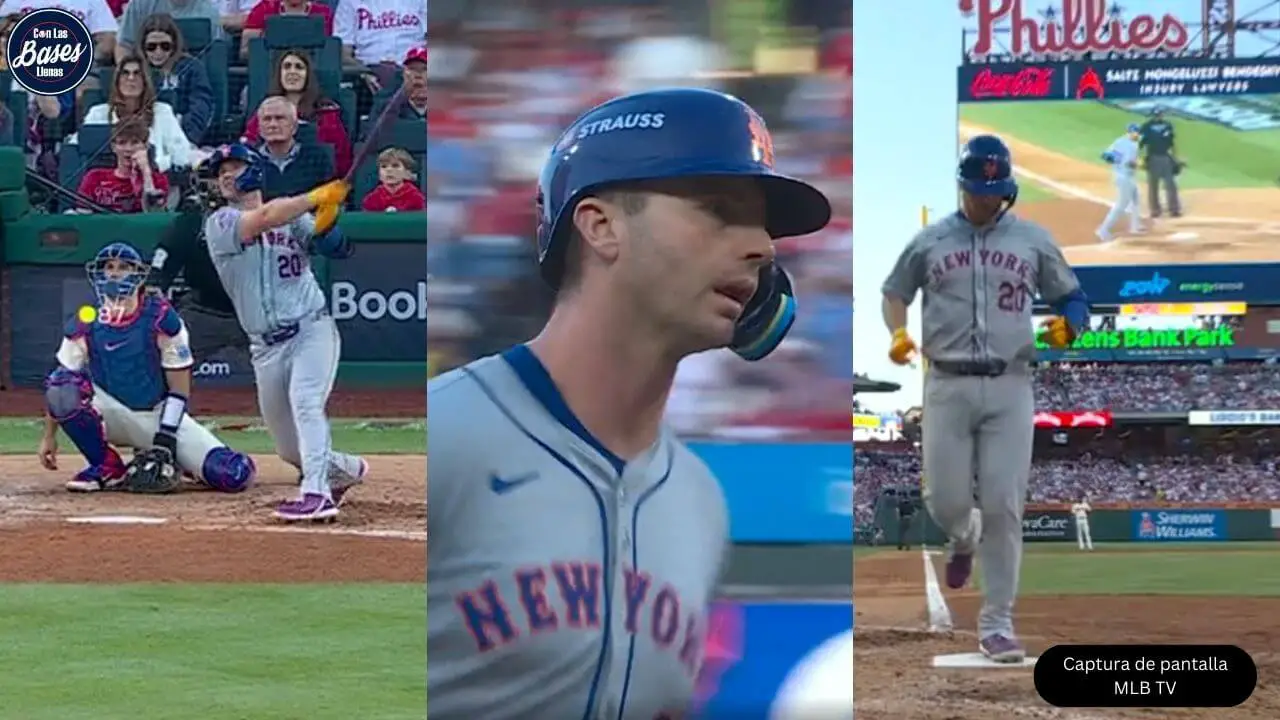 Pete Alonso CON JONRÓN en Serie Divisional a 370 ft (VIDEO)