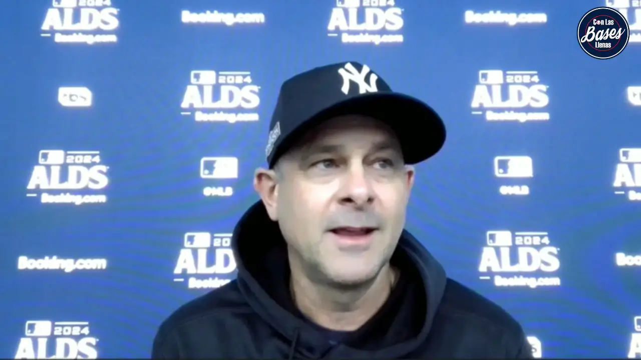 Entrevista con Aaron Boone, manager de los Yankees de Nueva York,