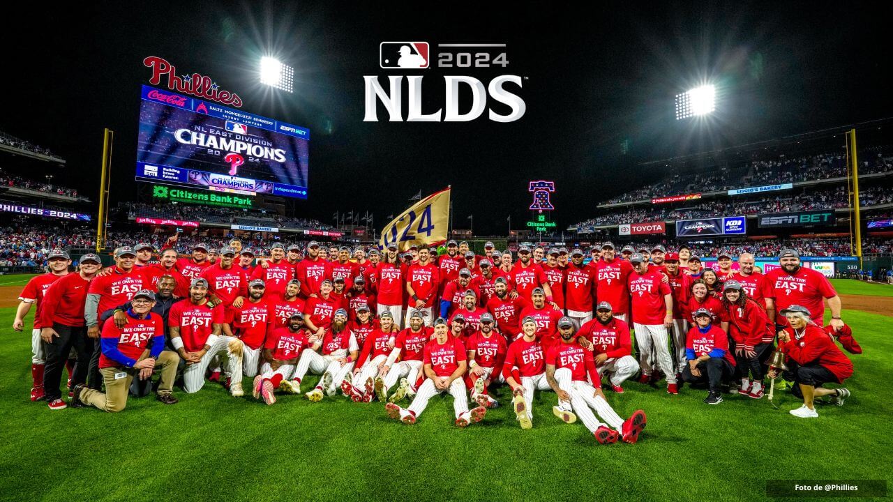 Phillies anuncian róster para Serie Divisional vs Mets