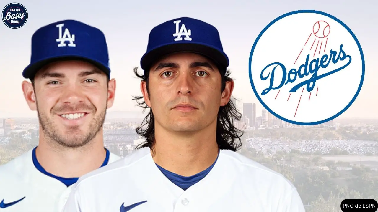 Dodgers dejan en libertad a dos peloteros rumbo a MLB 2025