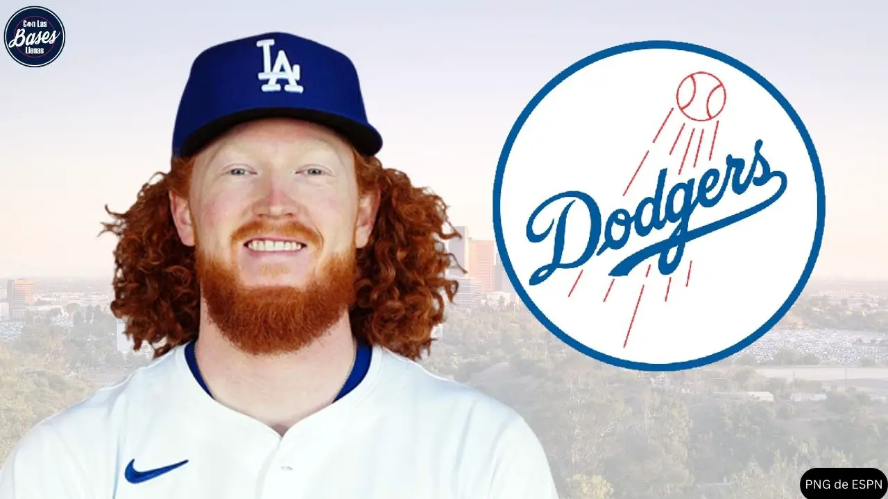 Dodgers firman contrato millonario con Dustin May para MLB 2025